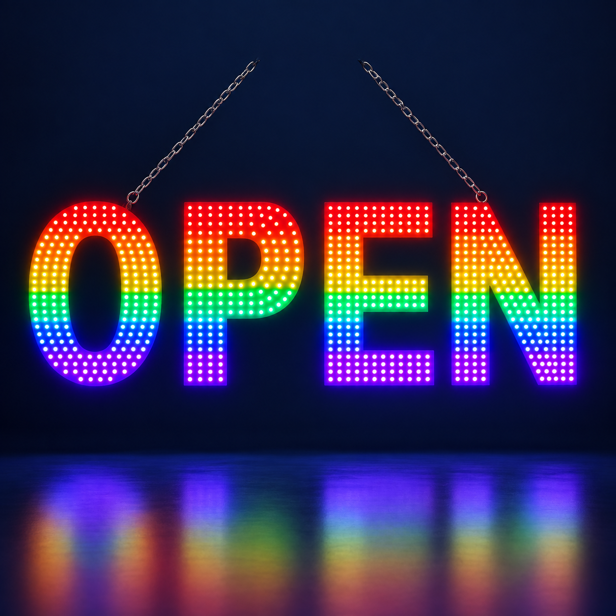 LED OPEN Sign